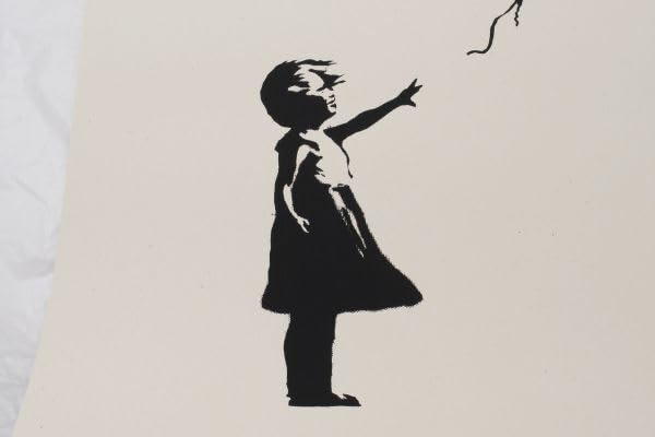 「バンクシー　風船と少女　フィギュア　タイプA ブラック」 Amazon.co.jp: WCP Banksy バンクシー GIRL WITH PURPLE BALLOON